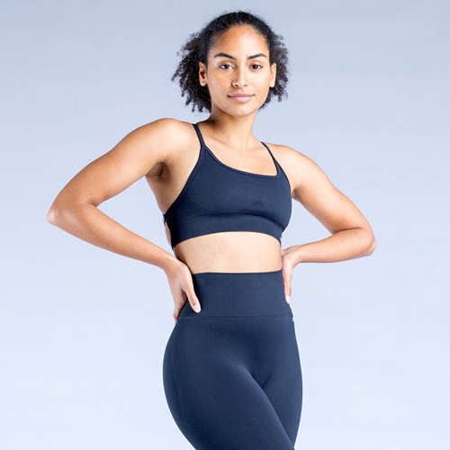 DFYNE Dynamic Backless Sports Bra Charcoal | TAQOFRH-30