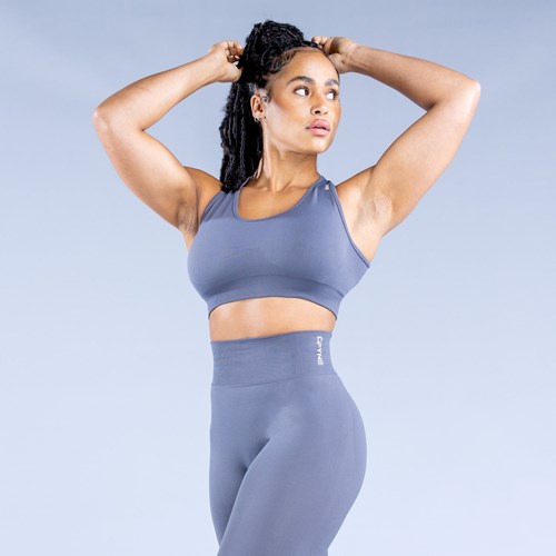 DFYNE Dynamic Sports Bra Corallo Grigie | PZRTABE-35