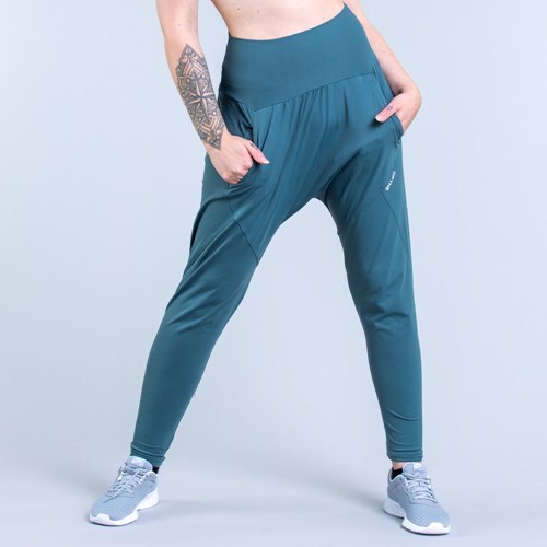 DFYNE Origin Harem Tapered Fit Joggers Aqua | OZUQNBF-91