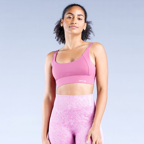 DFYNE Origin High-Support Sports Bra Rosa Scuro | KQMWURZ-91