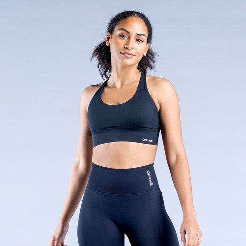 DFYNE Origin Sports Bra Nere | DMWKRQU-95