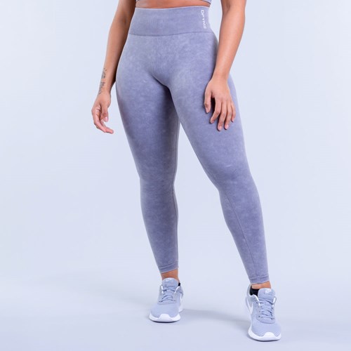 DFYNE Valkyrie Acid Wash Leggings Grigie | FRAZOCD-31